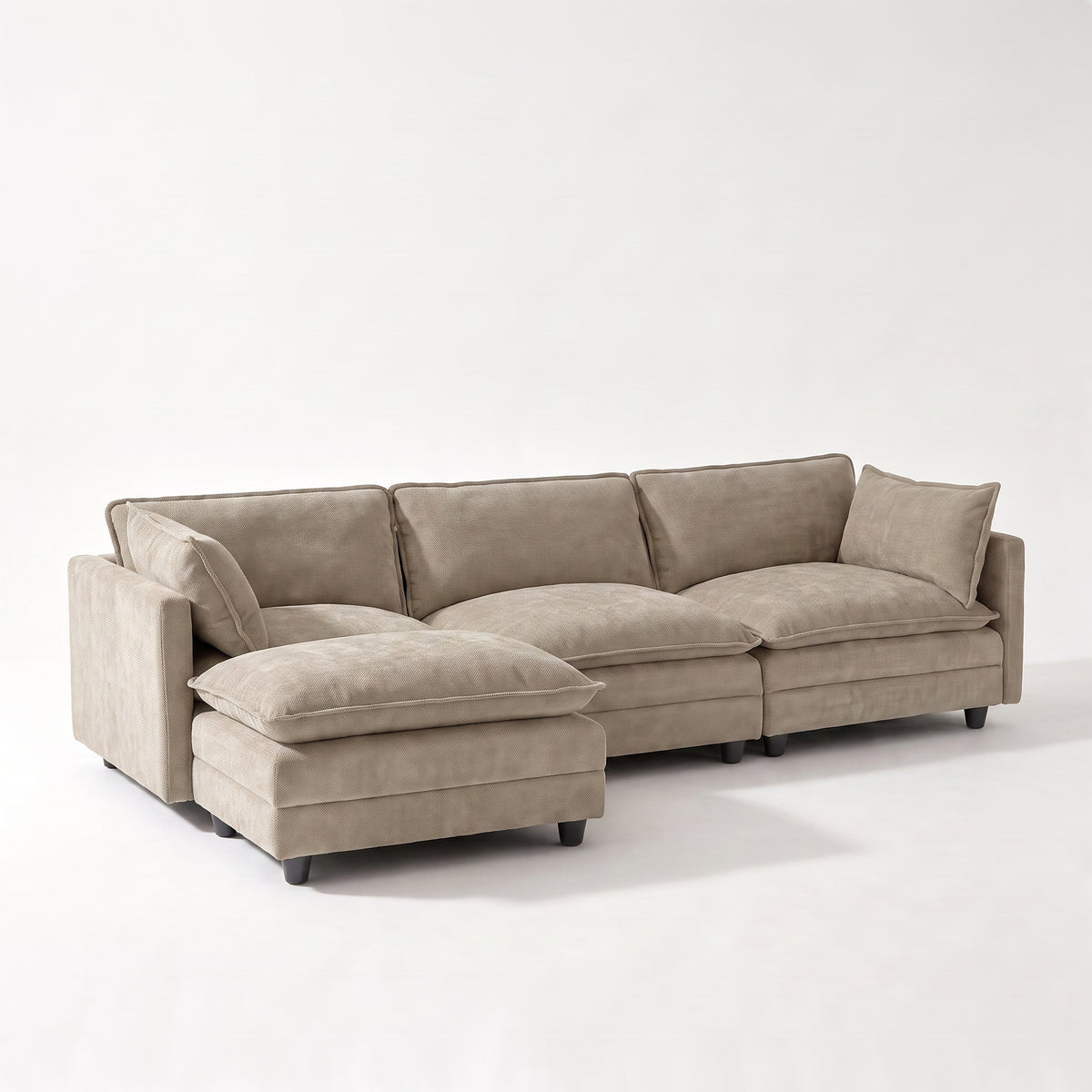 Collin 3 Seater with Ottoman
