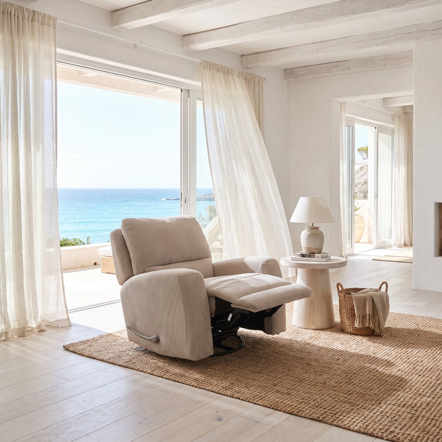 Coastal 1 Seater Swivel Rocker Recliner