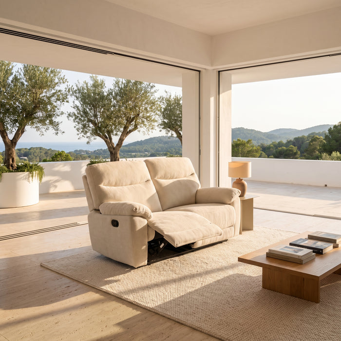 Jersey 2 Seater Manual Recliner