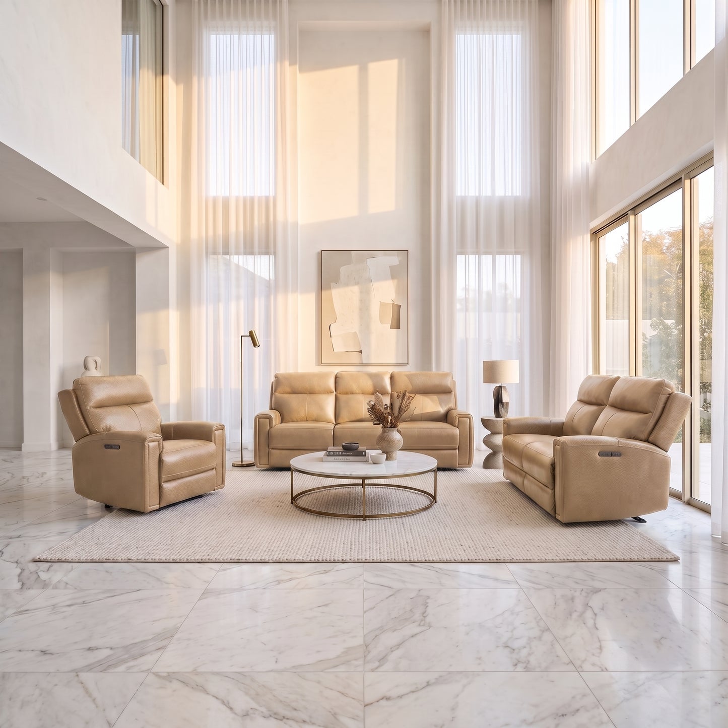Reno 3 + 2 + 1 Power Recliner Suite