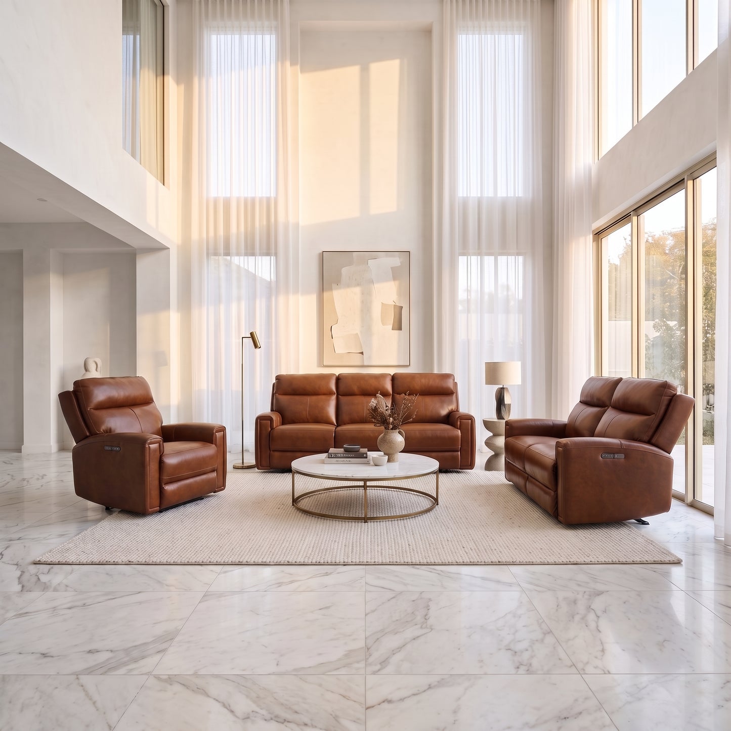 Reno 3 + 2 + 1 Power Recliner Suite